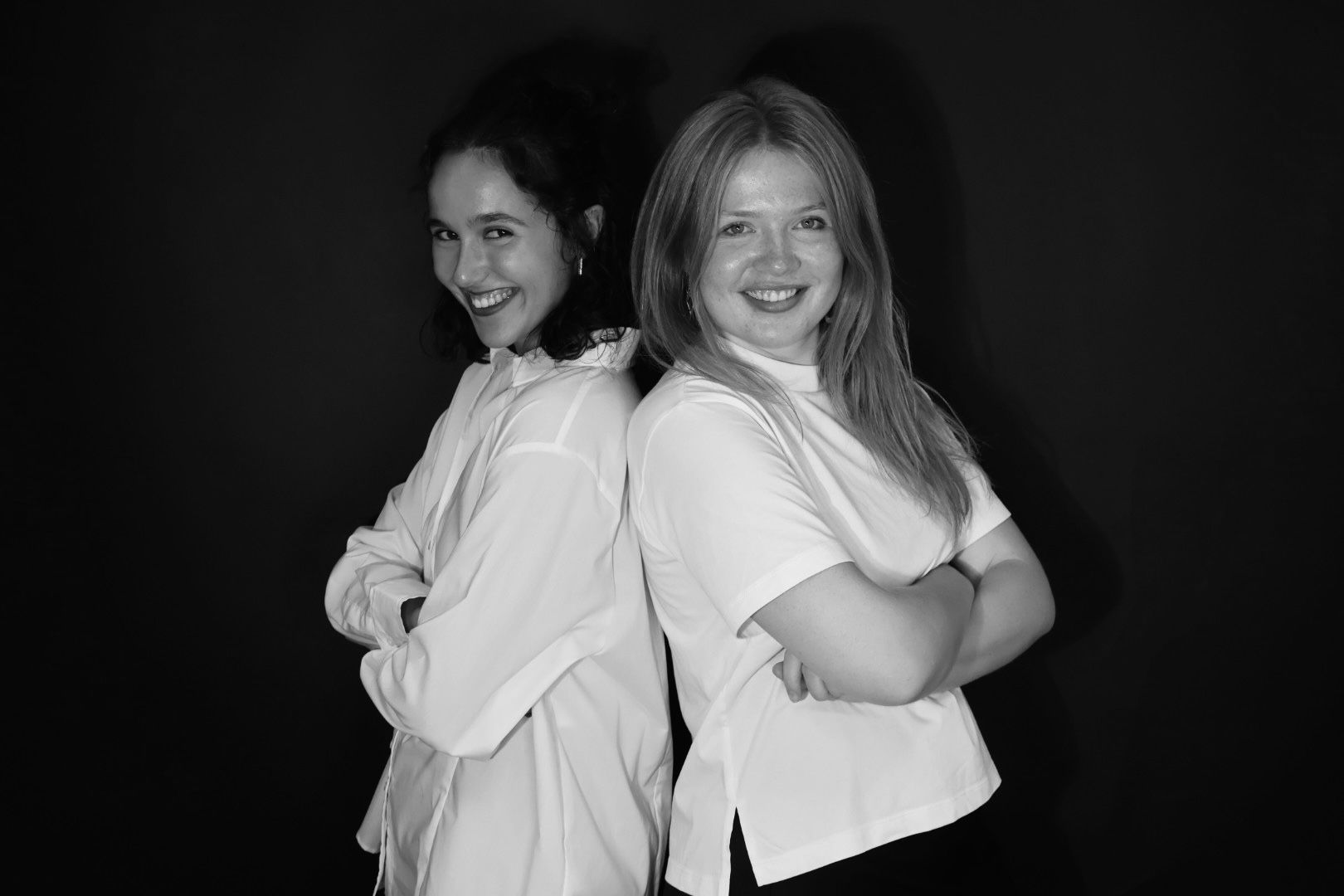 Blanca & V B&W Blanca Bouszas & Viktoriia Nazarova - Legal and Marketing Interns